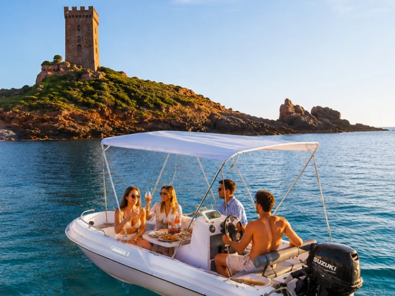Noleggio barche Saint-Raphaël economico Cap Camarat 515