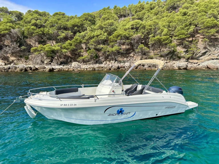 Noleggio Barca a motore con o senza skipper Pacific Craft a Roses