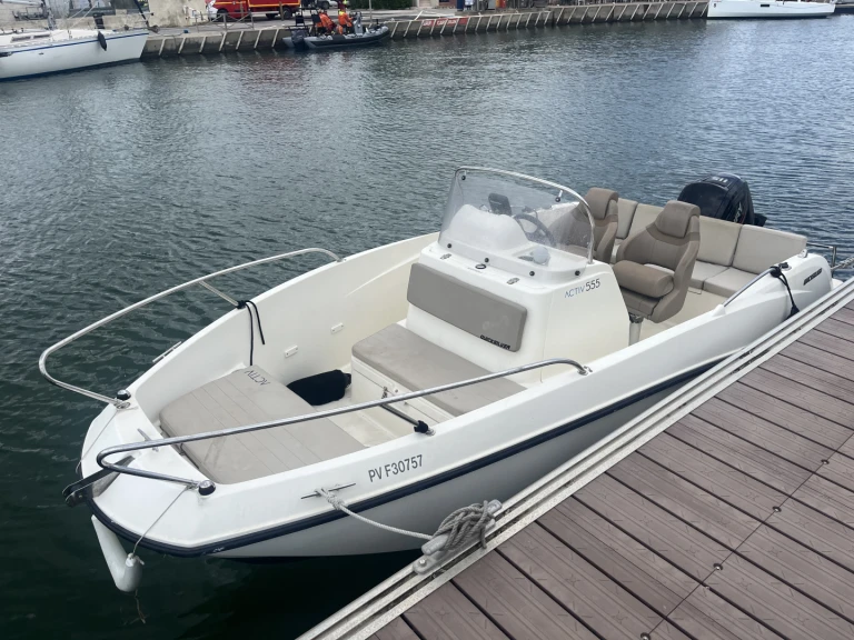 Noleggio Barca a motore con o senza skipper Quicksilver a Frontignan