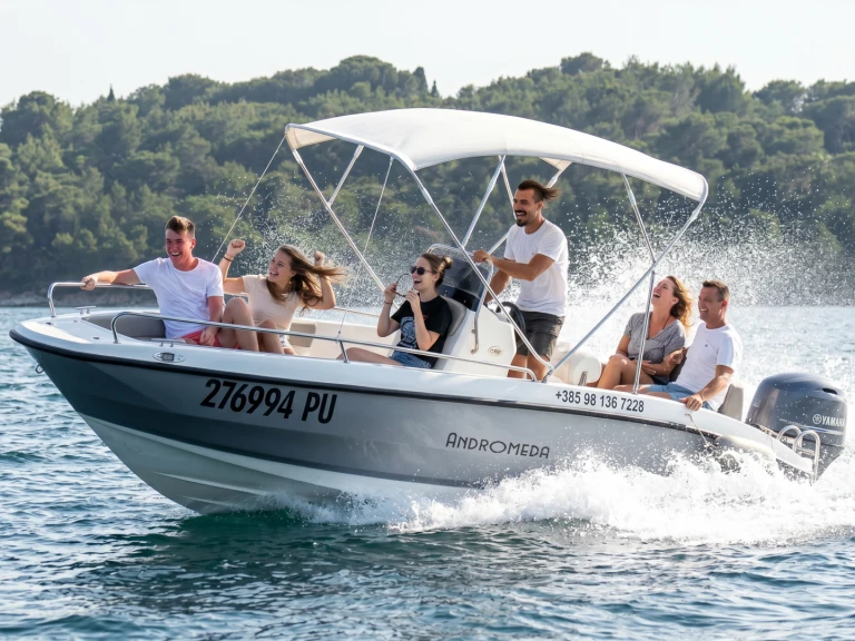 Noleggio Barca a motore con o senza skipper Orizzonti a Pola