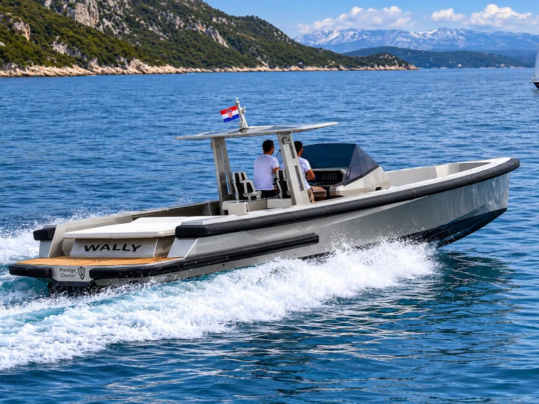Wally Tender 45 da affittare a  Lesina (Hvar)
