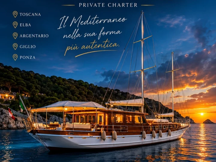 Noleggio Barca a vela a Porto Santo Stefano – Caicco Gulet