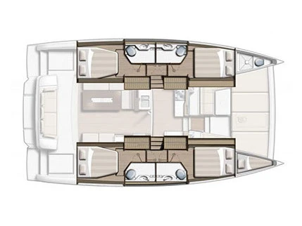 Noleggio Catamarano a Volos – Bali Bali 4.2 CAT/5 cab