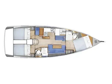 Noleggio Barca a vela Jeanneau con patente nautica