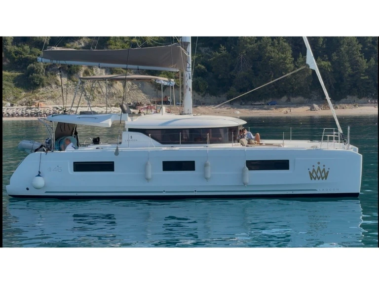 Noleggio barche Lagoon Lagoon 46 AC&GEN/ WM/ CAM/ WI-FI 2025 a Benítses su Samboat