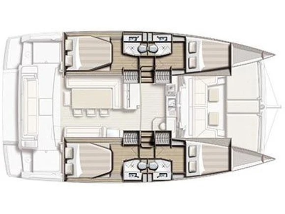 Noleggio Catamarano con o senza skipper Bali a Kalkara