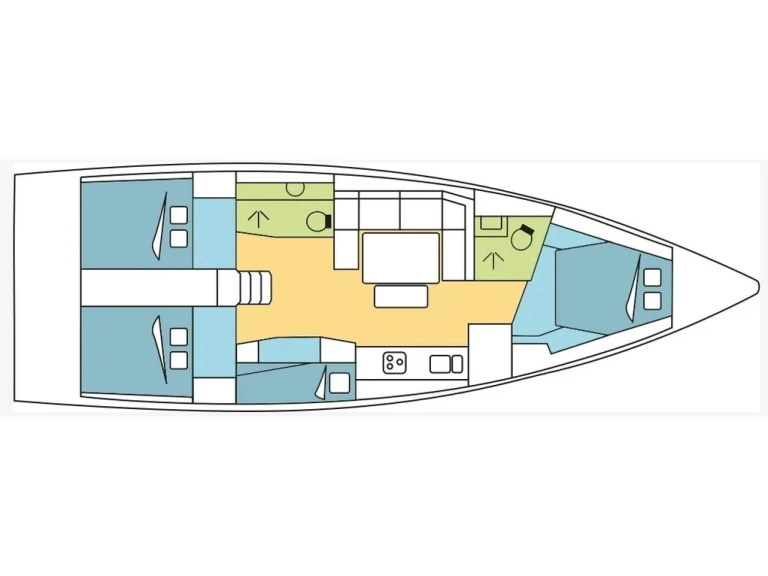 Noleggio Barca a vela Dufour con patente nautica