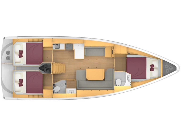 Noleggio barche Bavaria Bavaria C42 /3cab a Gouviá su Samboat