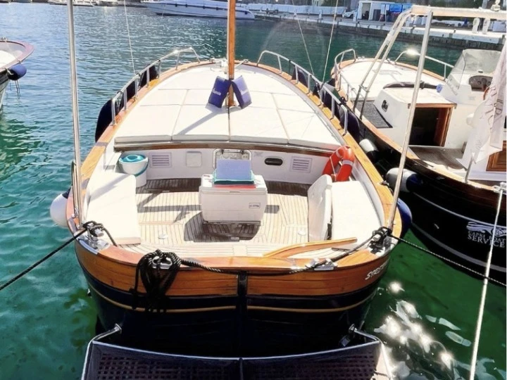 Fratelli Aprea Sorrento 7,50 open cruise da affittare a  Capri