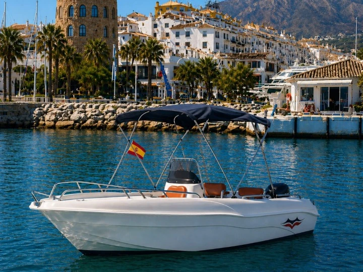 Noleggio Barca a motore con o senza skipper voraz a Puerto Banús
