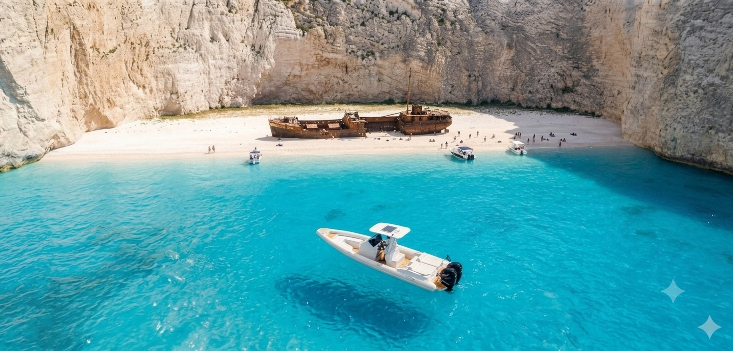 Noleggio Gommone a Zante – Seafighter T30