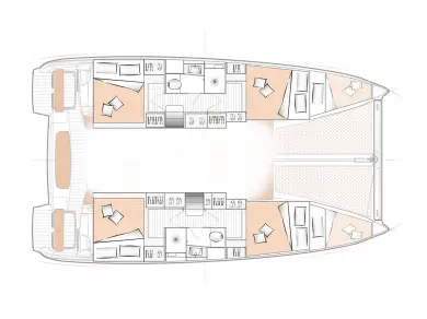 Noleggio Catamarano Excess con patente nautica