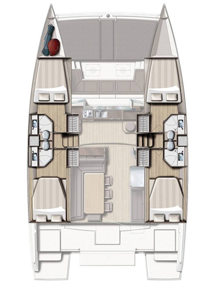 Noleggio a Plataniás – Bali Bali 4.3 su SamBoat