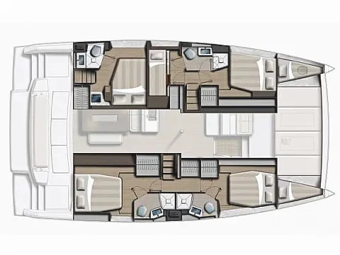 Noleggio Catamarano a Lávrio – Bali Bali 4.6