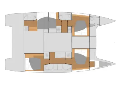 Noleggio Catamarano con o senza skipper Fountaine Pajot a Marmaris