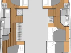 Noleggio Catamarano a Saint-Raphaël – Fountaine Pajot Aura 51