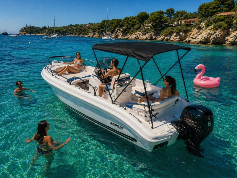 Ranieri Shark 17 da affittare a  Saint-Laurent-du-Var