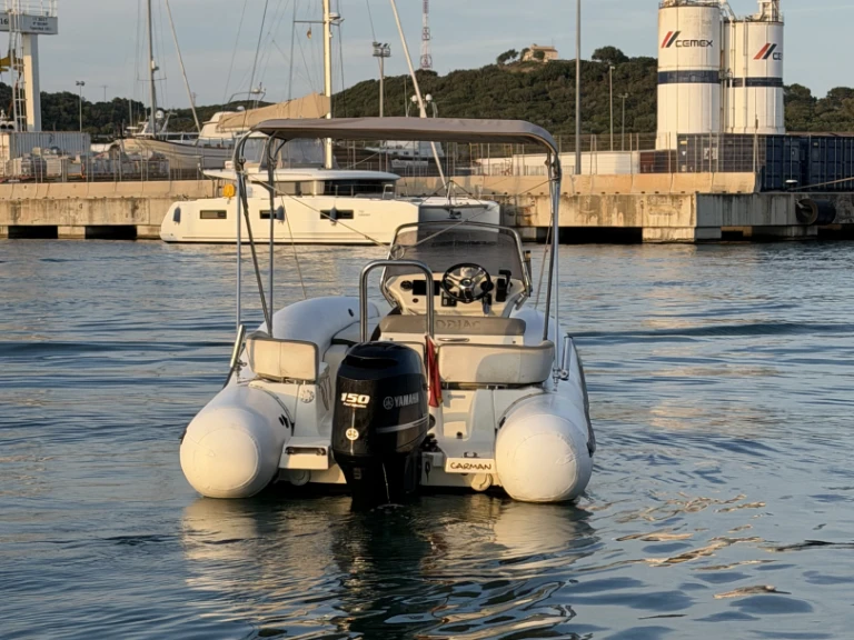 Noleggio Gommone Zodiac con patente nautica
