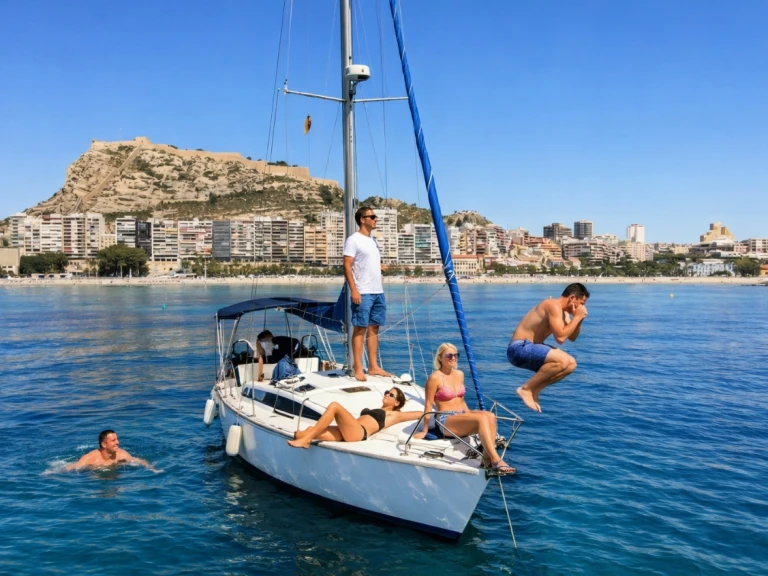 Noleggio Barca a vela Nao glass con patente nautica