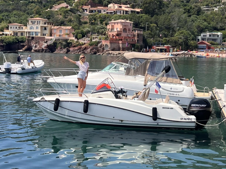 Noleggio barche Cannes economico Quicksilver 605 Sundeck