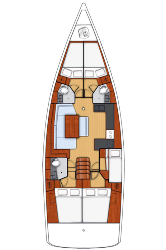 Noleggio barche Bénéteau Oceanis 48 a Lidingö su Samboat