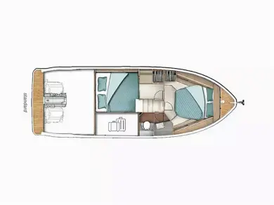 Noleggio Barca a motore a Zaravecchia (Biograd) – Sealine Sealine C335
