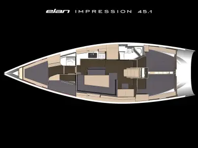 Noleggio Barca a vela Elan con patente nautica
