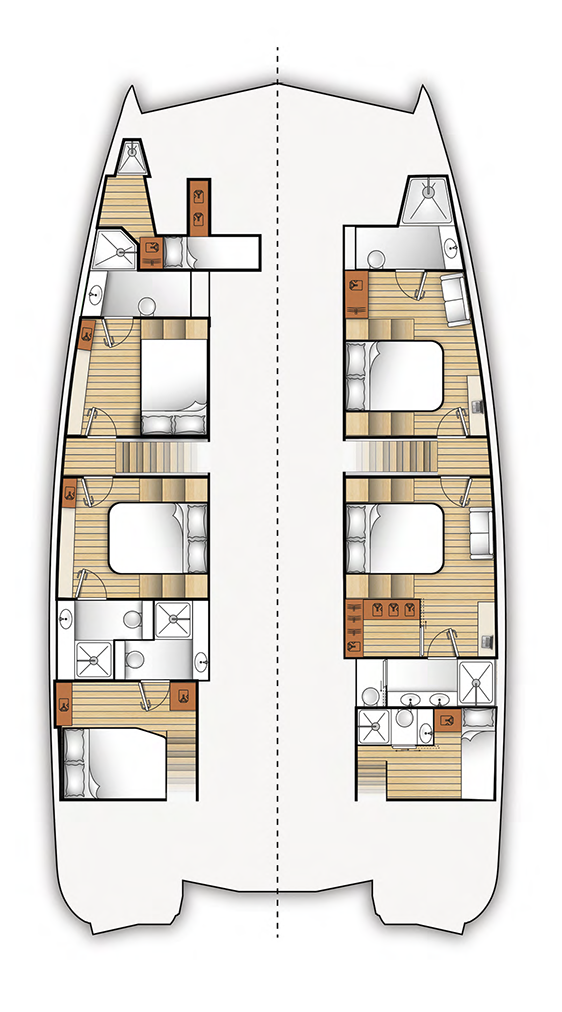 Noleggio Catamarano con o senza skipper Moon Yacht a Álimos