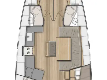 Noleggio Barca a vela a Gouviá – Bénéteau Oceanis 46.1