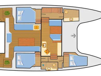 Noleggio barche Nautitech Nautitech 40 a Rogosnizza su Samboat