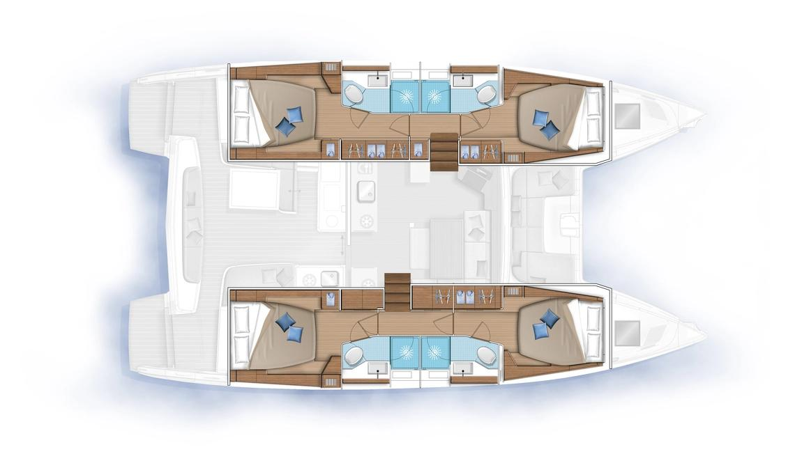 Noleggio Catamarano con o senza skipper Lagoon a Primošten