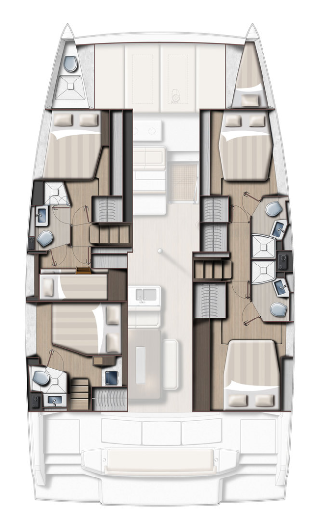 Noleggio Catamarano a Trogir – Bali Bali 4.6