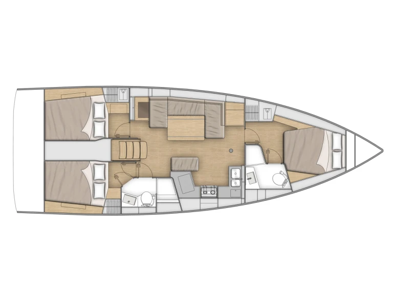 Noleggio barche Pomer economico Oceanis 40.1