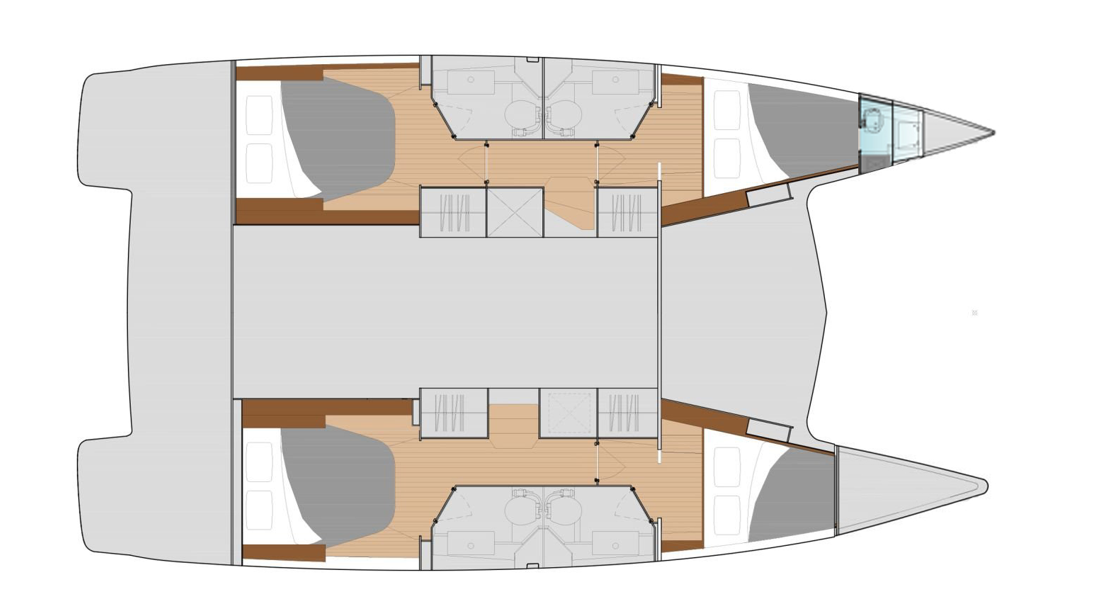 Noleggio barche Fountaine Pajot Isla 40 a Pálairos su Samboat