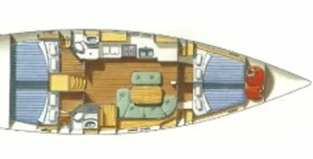 Noleggio barche Nikiána economico Oceanis 473 Clipper