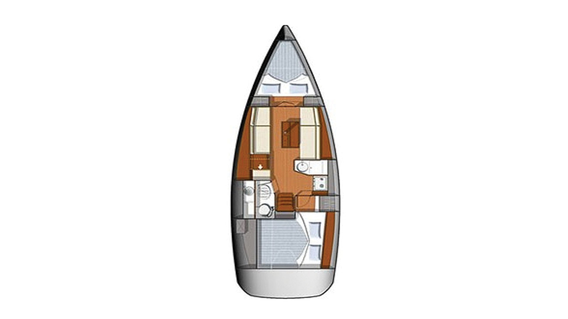 Noleggio barche Jeanneau Sun Odyssey 33i a Gouviá su Samboat