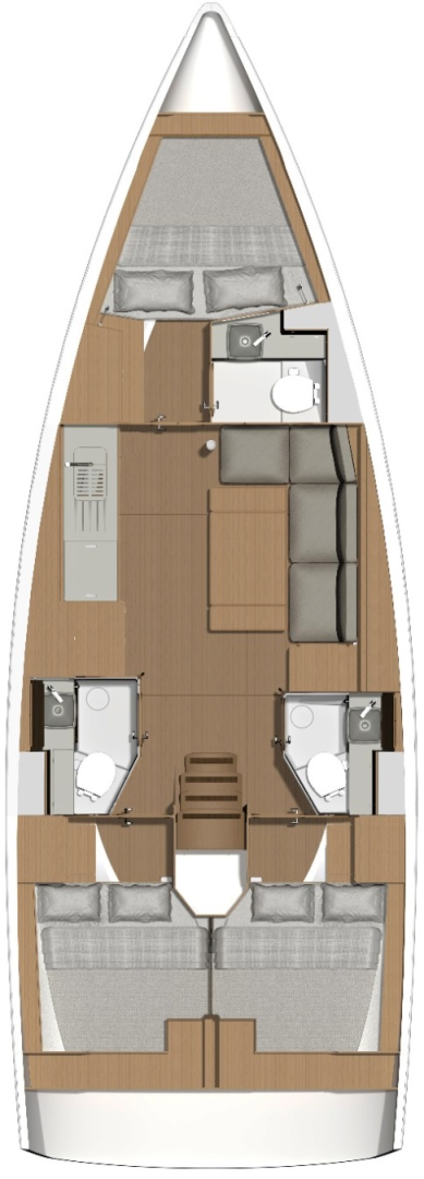 Noleggio Barca a vela a Fethiye – Dufour Dufour 390
