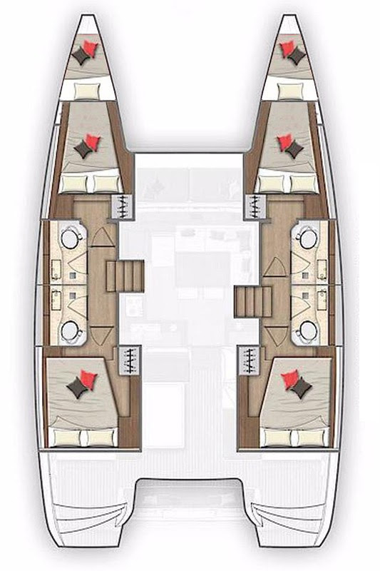Noleggio barche Göcek economico Lagoon 40