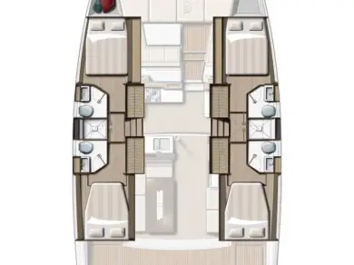 Noleggio Catamarano a Pirovac – Bali Bali 4.2