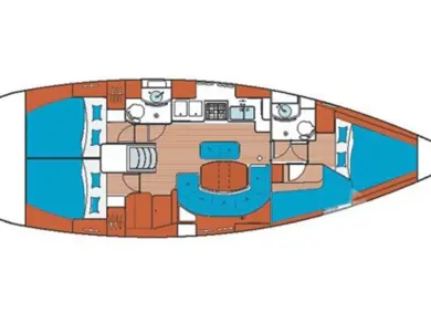 Noleggio Barca a vela Bénéteau con patente nautica