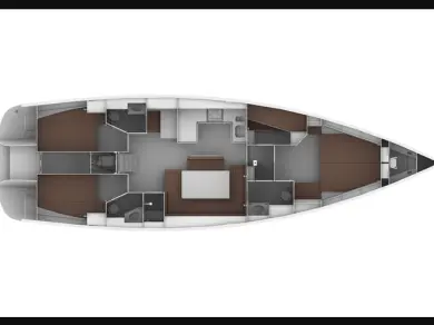Bavaria Cruiser 50 da affittare a  Rodi (Citta)