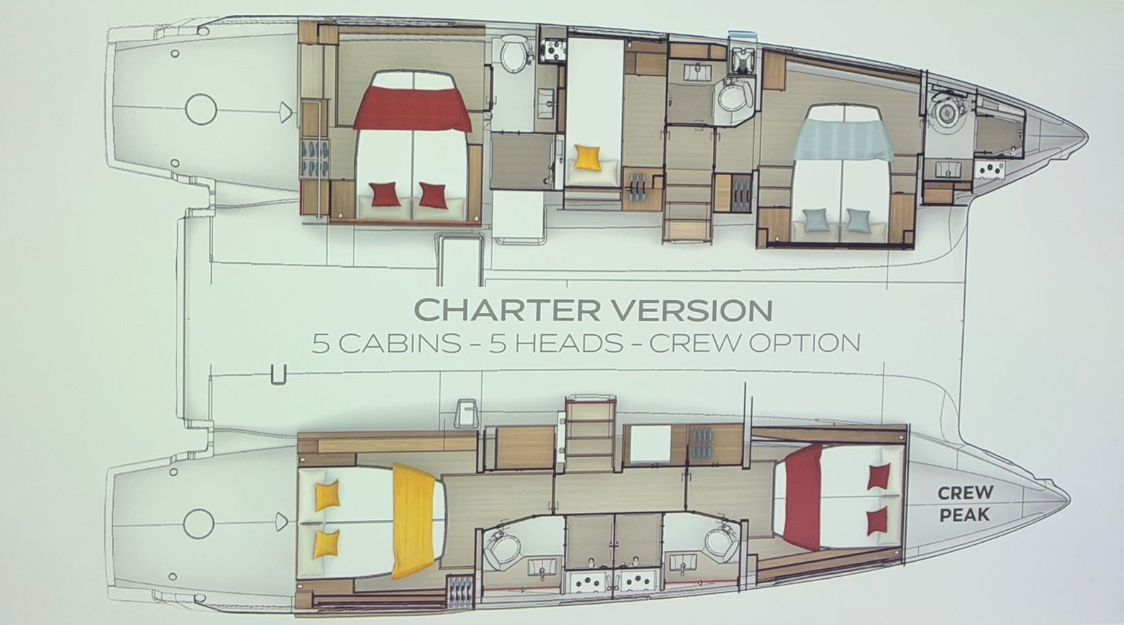 Noleggio a Trogir – Lagoon Lagoon 47 - 5 + 1 cab. su SamBoat