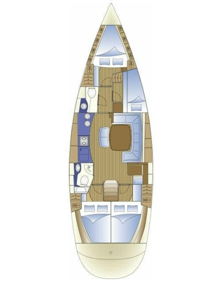 Noleggio Barca a vela a Spalato – Bavaria Bavaria 44