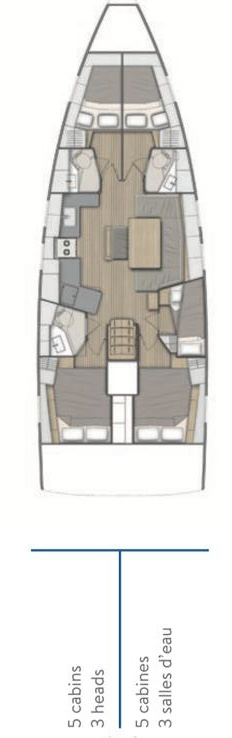 Noleggiare una Bénéteau Oceanis 46.1 a Göcek