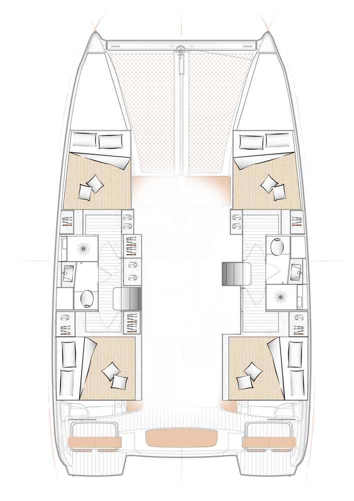 Noleggio Catamarano Excess con patente nautica