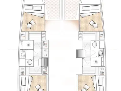 Noleggio Catamarano Excess con patente nautica