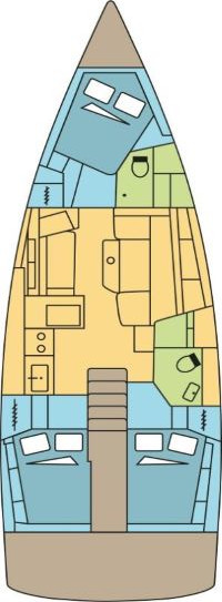 Bénéteau Oceanis 41.1 da affittare a  Saint-Mandrier-sur-Mer