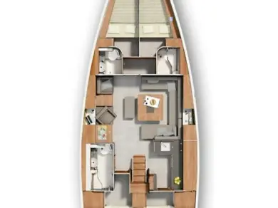 Noleggio barche Seget Donji economico Hanse 455