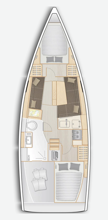 Noleggio barche Hanse Hanse 348 a Marsiglia su Samboat