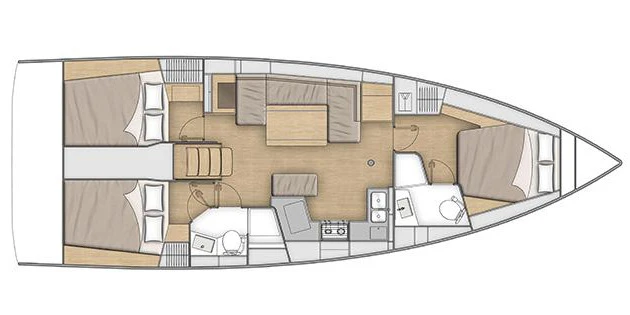 Bénéteau Oceanis 40.1 da affittare a  Trogir